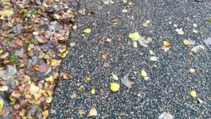 DCS Flexible Porous Paving on the Nailsworth to Stroud Cycleway installed by DCS